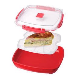 Контейнер низкий 880мл Sistema Microwave