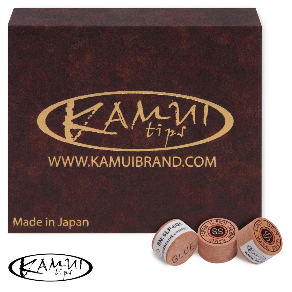 Наклейка для кия Kamui Original ø12,5мм Super Soft 1шт.