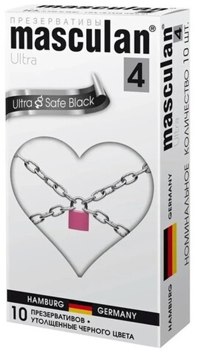 Презервативы Masculan ULTRA тип 4 Ультра прочные (10 шт.) (Цвет: прозрачный)