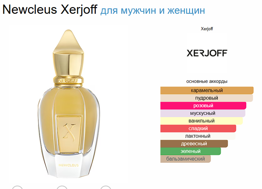 Xerjoff Newcleus 100ml (duty free парфюмерия)