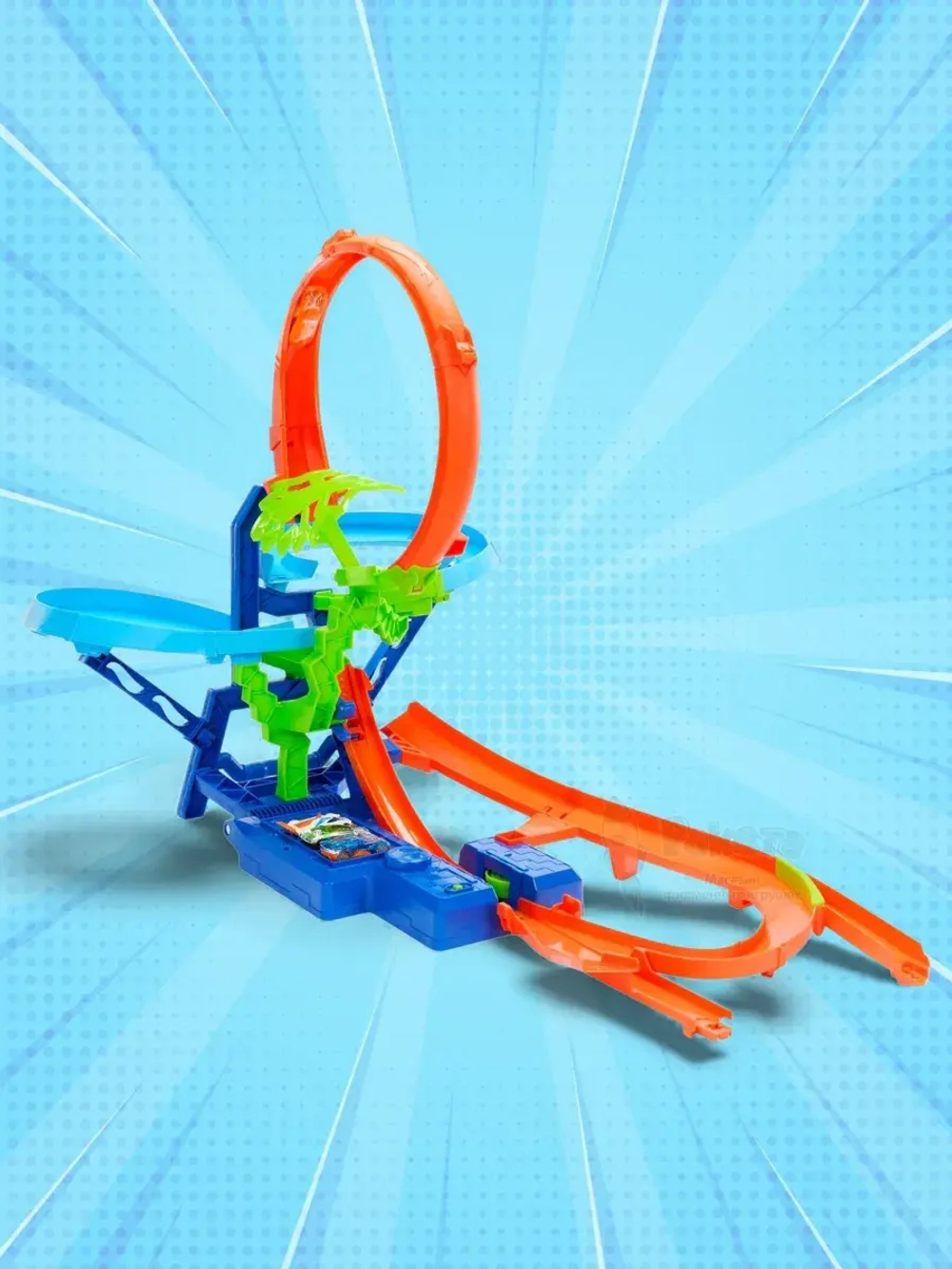 Автотрек Хот Вилс Невероятные воздушные столкновения JFD12