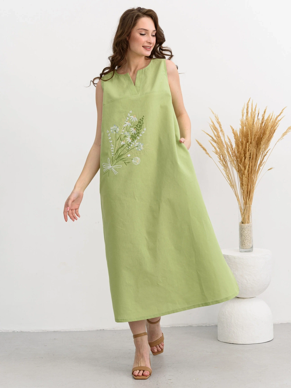 Сарафан женский "Льняное лето"