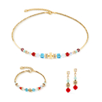 Серьги Coeur de Lion Multicolour Gold 3023/21-1516