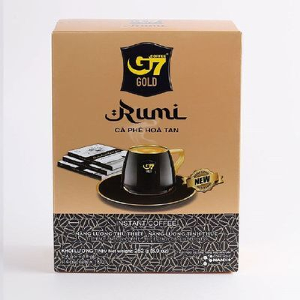 Линейка Вьетнамского растворимого кофе серии GOLD (Rumi, Picasso, Motherland), 42 пак