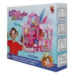 Дом для куклы с мебелью, коробка DSJ53-3