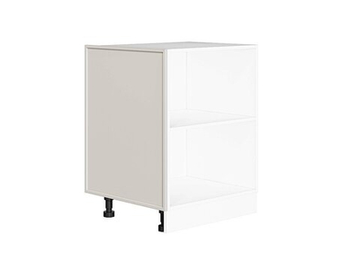 Фасад боковой Фрейм для нижнего шкафа Cream Silk