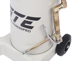 Нагнетатель смазки (солидолонагнетатель) пневматический 50:1 13кг GTE