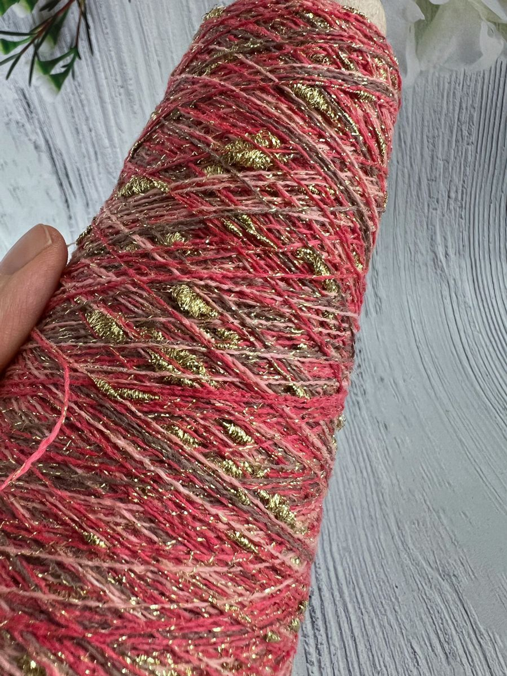 пряжа для вязания FantasiaDecor с шишечками шишибрики