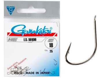 Крючки Gamakatsu LS-1810B HOOKS BRONZE разм. 18 25шт.