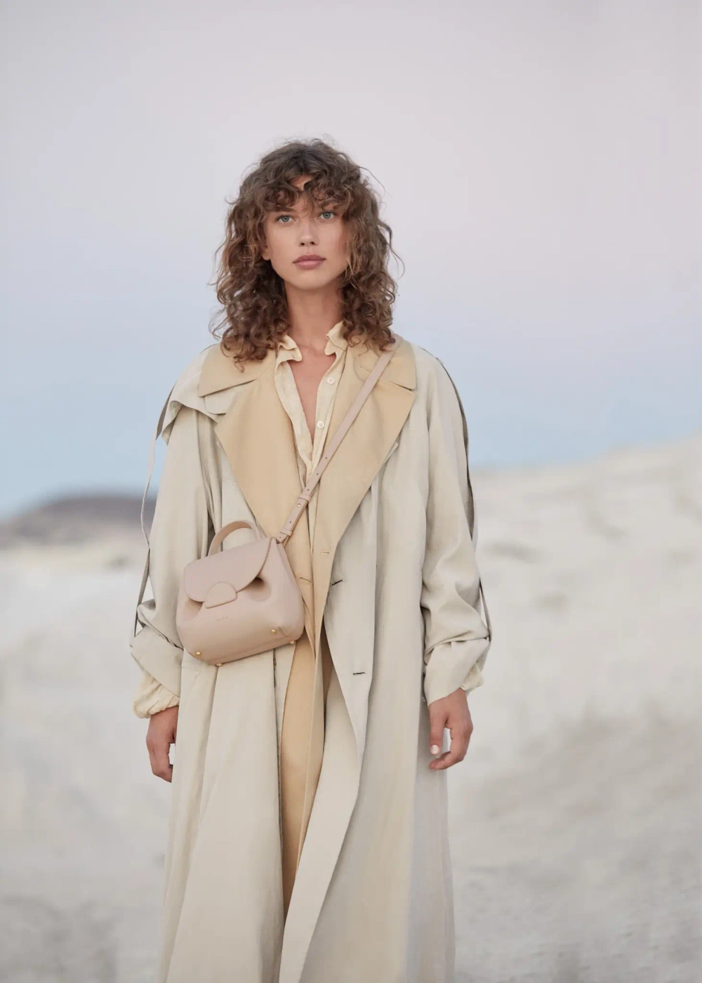 POLENE СУМКА NUMERO UN NANO, ТЕЛЕСНО-РОЗОВЫЙ