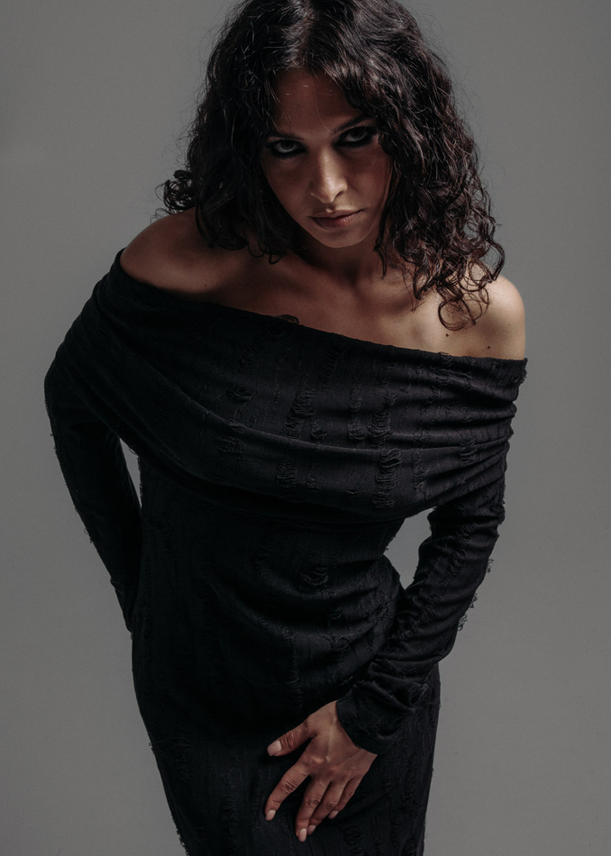 Платье ГРАНЖ черное