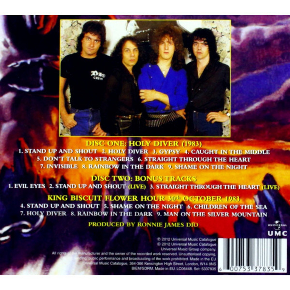Dio / Holy Diver (Deluxe Edition)(2CD)