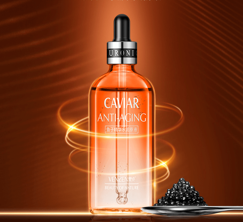 Сыворотка для лица Veze Niacinome Caviar Anto-Aging Черная икра омоложение питание 100 мл