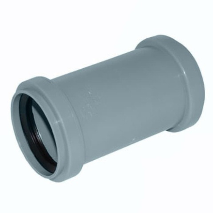 Муфта канализационная ремонтная серая d50