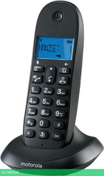 Радиотелефон DECT Motorola C1002CB+ черный (107C1002CB+)
