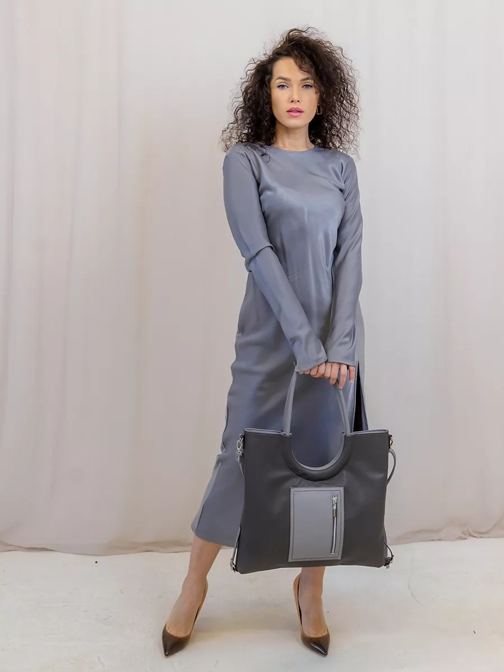 сумка через плечо большая шоппер