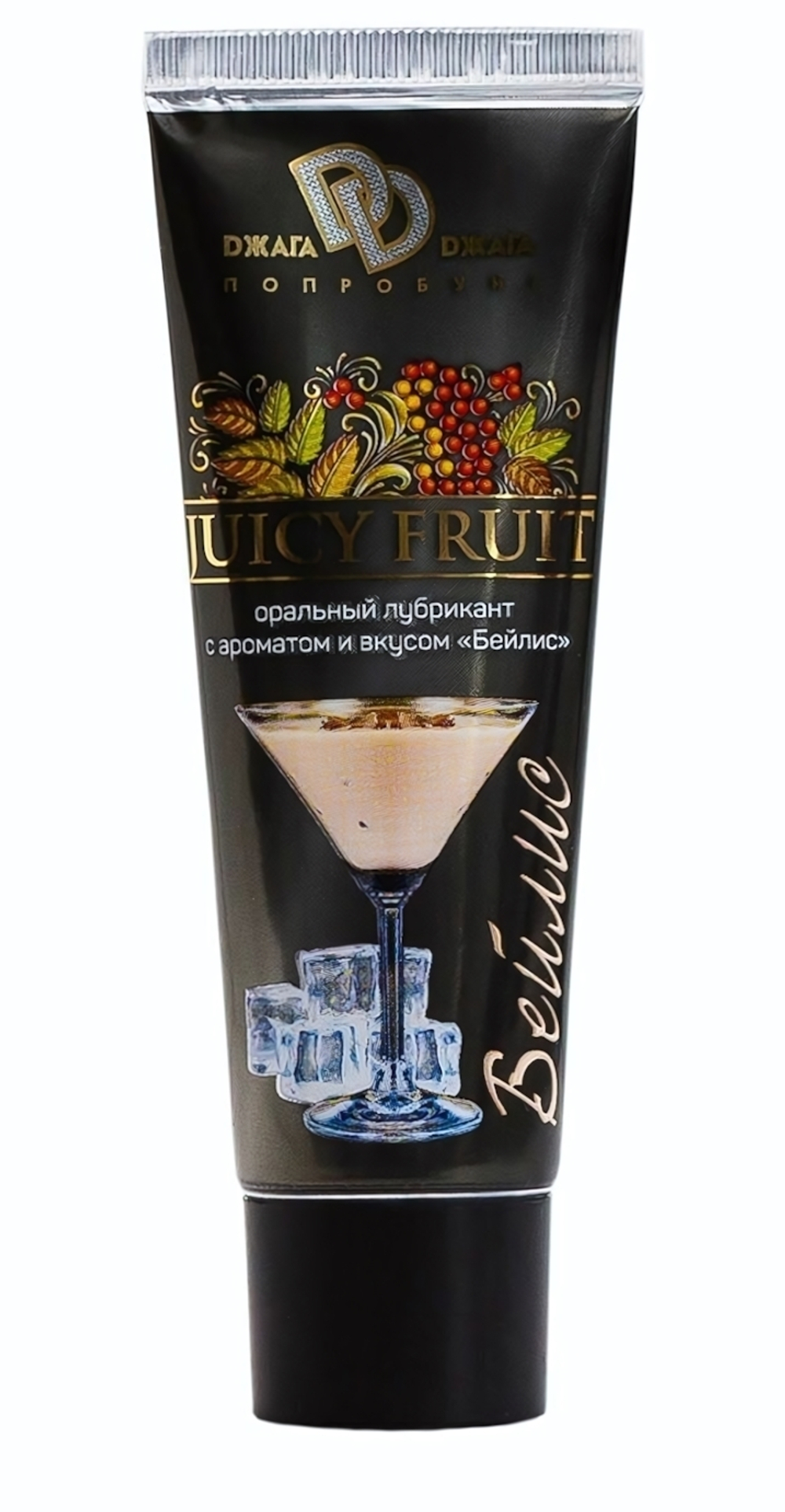Интимный съедобный лубрикант JUICY FRUIT с ароматом Бейлис - 30 мл.