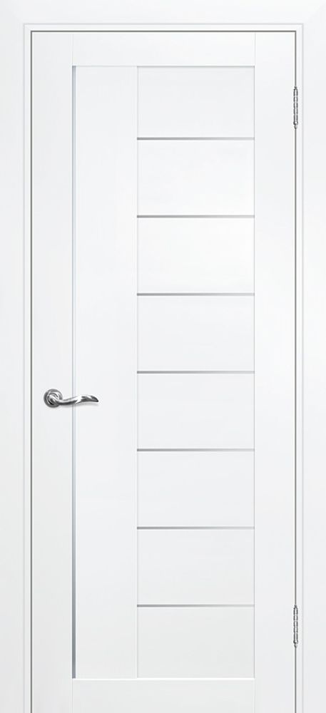 Дверь PSC-17 / Цвет Белый / белый сатинат / Двери PROFILO PORTE