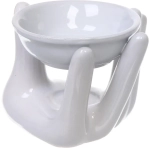 Аромалампа «Рука» 12*9,5см белая