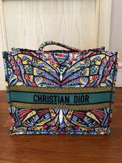 Сумка Christian Dior Multicolor Canvas Book Tote
