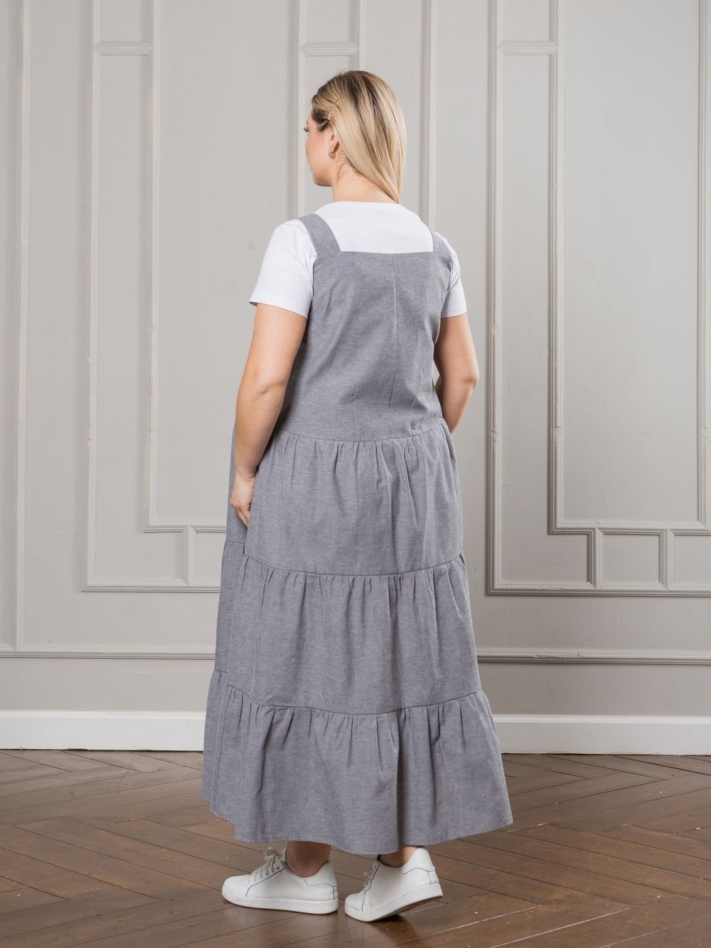 Сарафан 1251 капучино Novita (Акция)