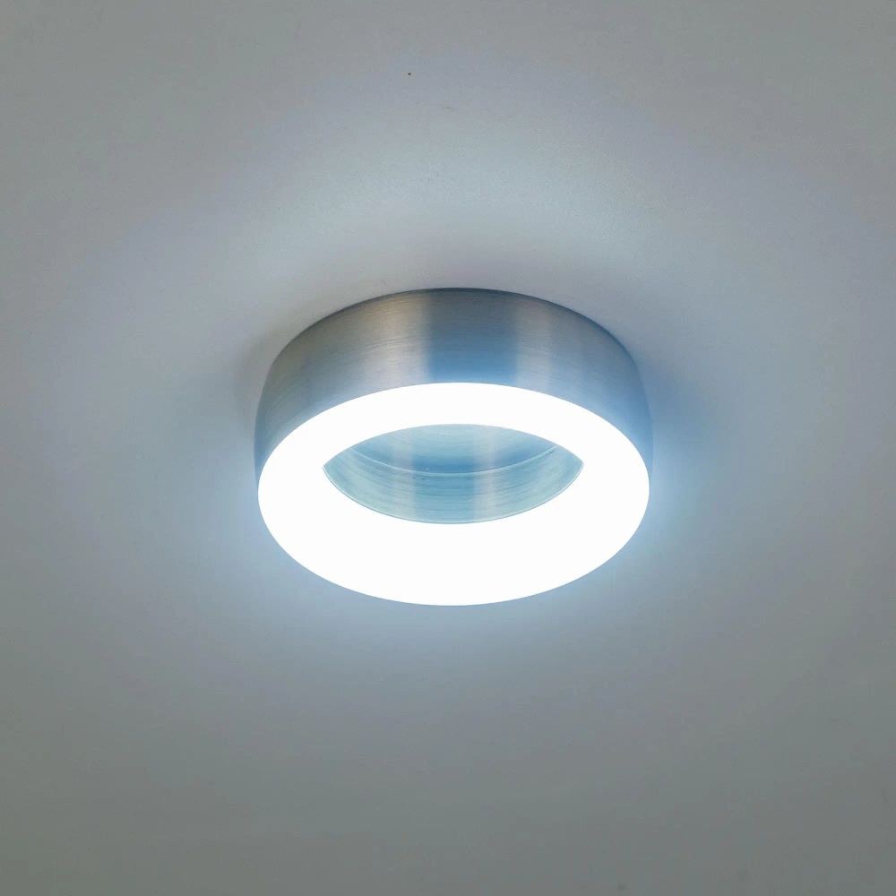 Citilux Болла CLD007N1 LED Встраиваемый светильник с диммером Матовый Хром