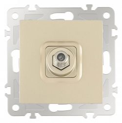 ТВ-розетка без рамки Arte Milano am-206 206.42-1.shampan