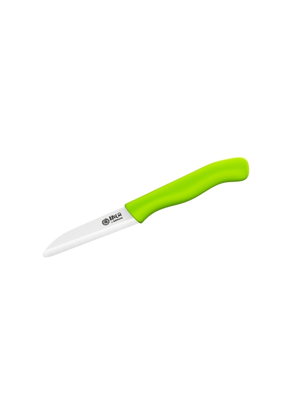 Нож керамический кухонный фрутоножик Samura Eco-Ceramic SIN-0011GRN