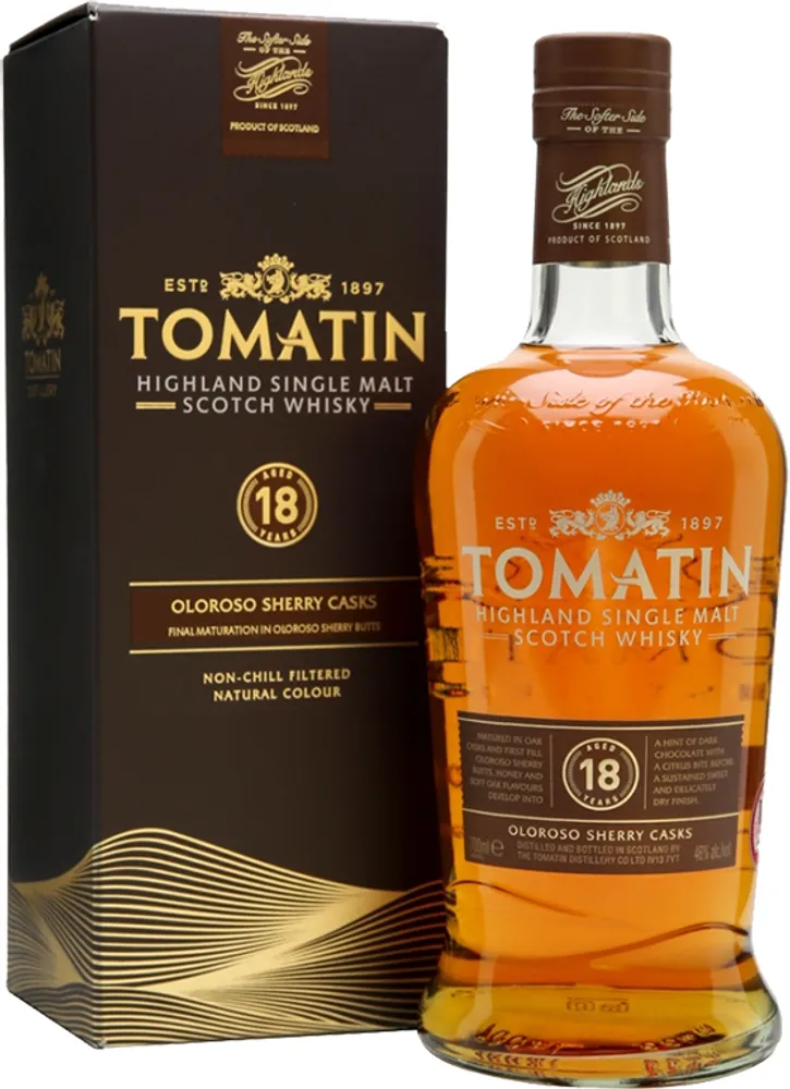 Tomatin, 18 years
