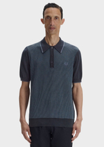 Джемпер-поло FRED PERRY Tonic Waffle Knitted Shirt