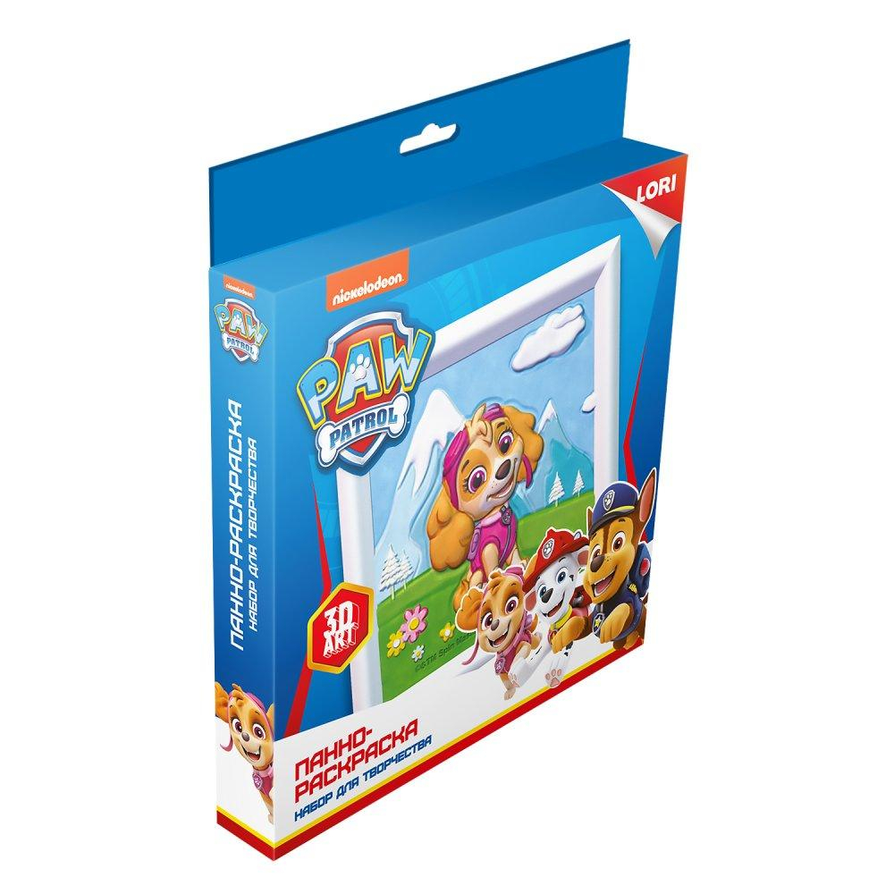 3D Art Панно-раскраска 20*20см Щенячий патруль "Скай" (Lori)