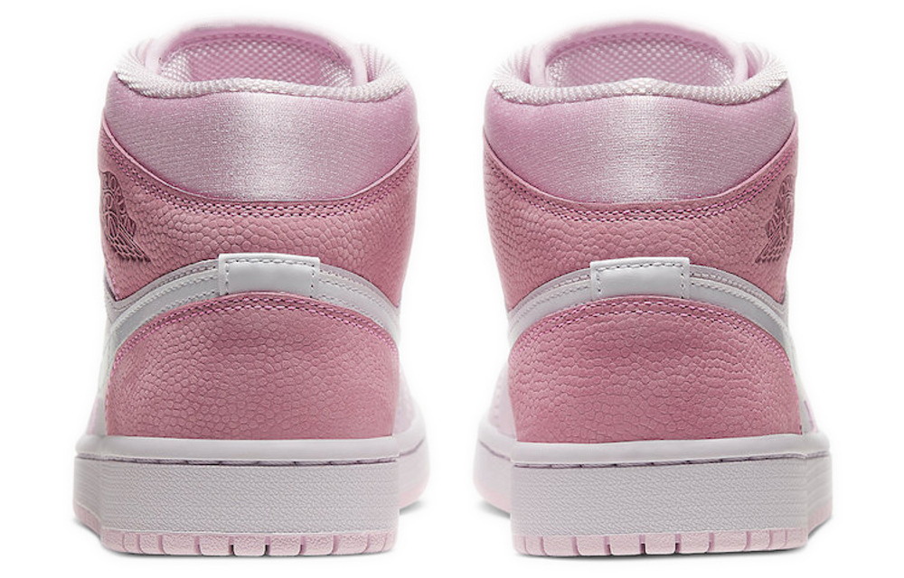 Кроссовки Jordan Air Jordan 1 Mid Digital Pink (Женская размерная сетка)
