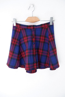 Юбка Forever 21 в клетку 40 размер