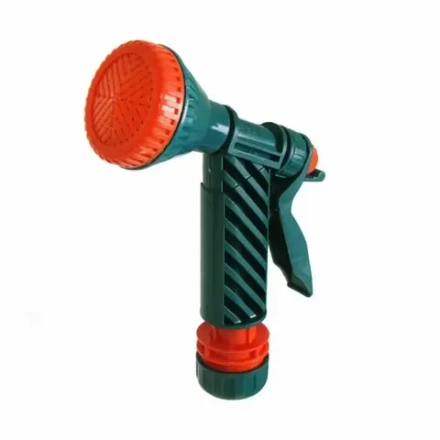 Душ-пистолет с фиксатором 5-ти функц. со штуцером 1/2*5/8*3/4 Турция [55] ПМ