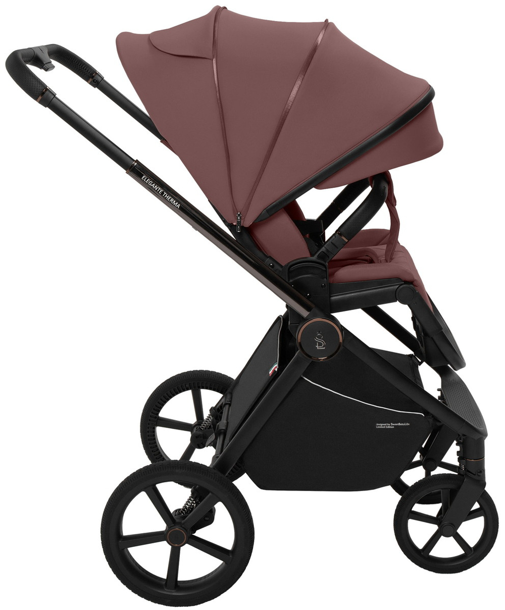 Коляска 3 в 1 Sweet Baby SBL Elegante Therma + автокресло Premier Grey Mokka