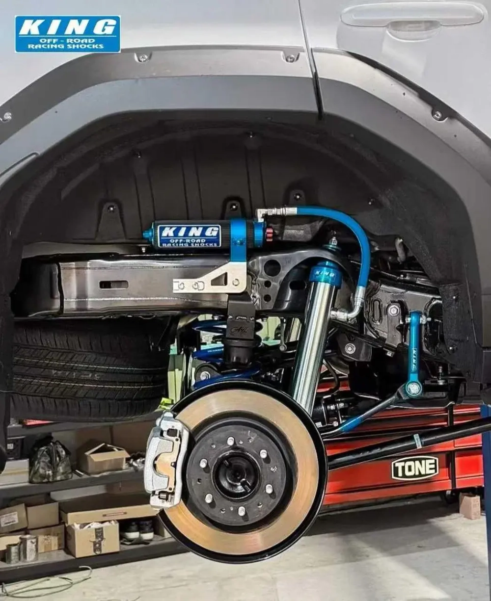 Подвеска KING в комплекте для LEXUS GX550 2024+ Лексус Внешний резервуар амортизаторы аморты