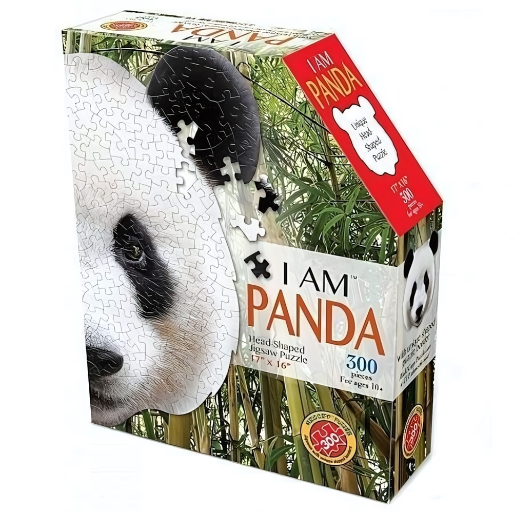 Пазл 300 эл. контурный пазл "Панда" 10+