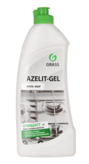 Grass Чистящий гель для кухни Azelit Анти-жир, 500 мл