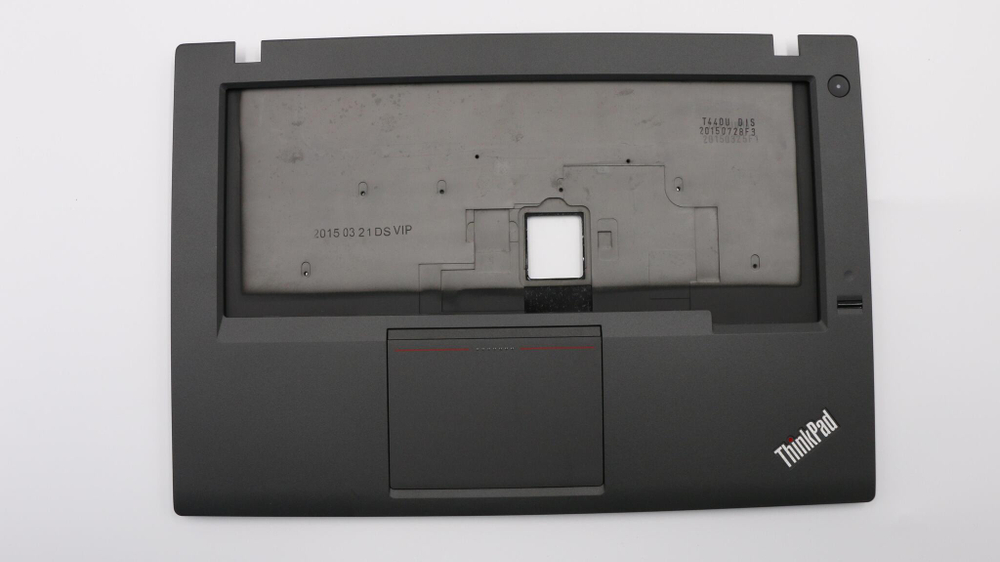Верхняя панель клавиатуры (топкейс) для ноутбука Lenovo ThinkPad T440 (for FingerPrint) черная (04X5468), оригинал