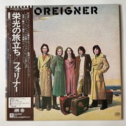 Винтажная виниловая пластинка LP Foreigner Feels Like The First Time (Japan 1977) (Obi)