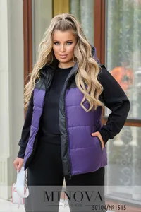 Жилет 1515-фиолетовый Minova