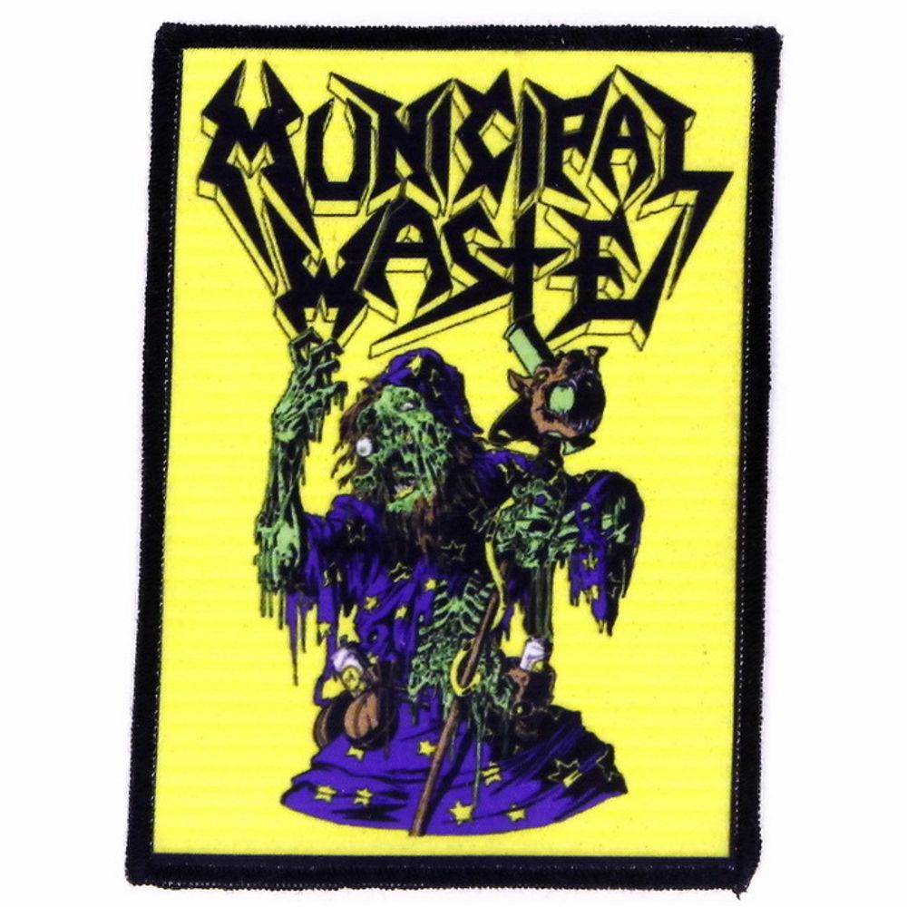 Нашивка Municipal Waste зомби-алхимик (739)