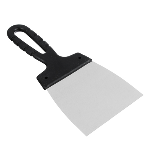 Шпатель металл (нерж) пластиковая ручка 100 мм РОКОТ (200шт/кор)