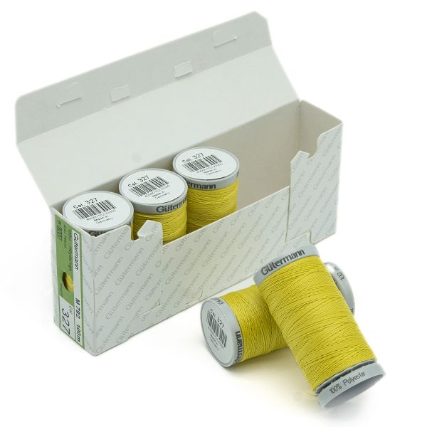 Нитки суперкрепкие Gutermann Extra Strong M782 №40 (100 метров), 5 кат. | 327 грушевый
