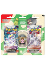 Набор 2 бустера Pokemon TCG + ластик Lechonk