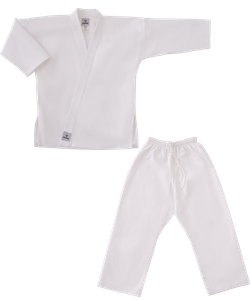 УЦЕНКА Кимоно для карате BASE, хлопок/полиэстер, белый, 00/120