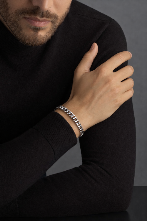 Браслет мужской из стали