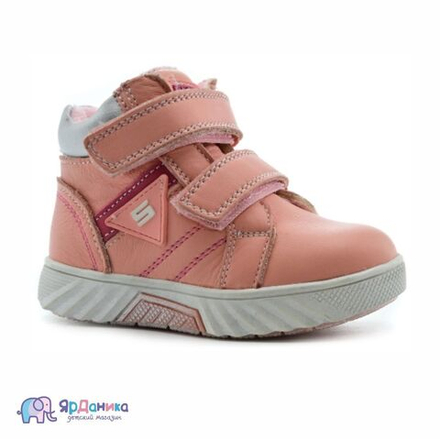 Демисезонные ботинки Орленок розовые М6612-6