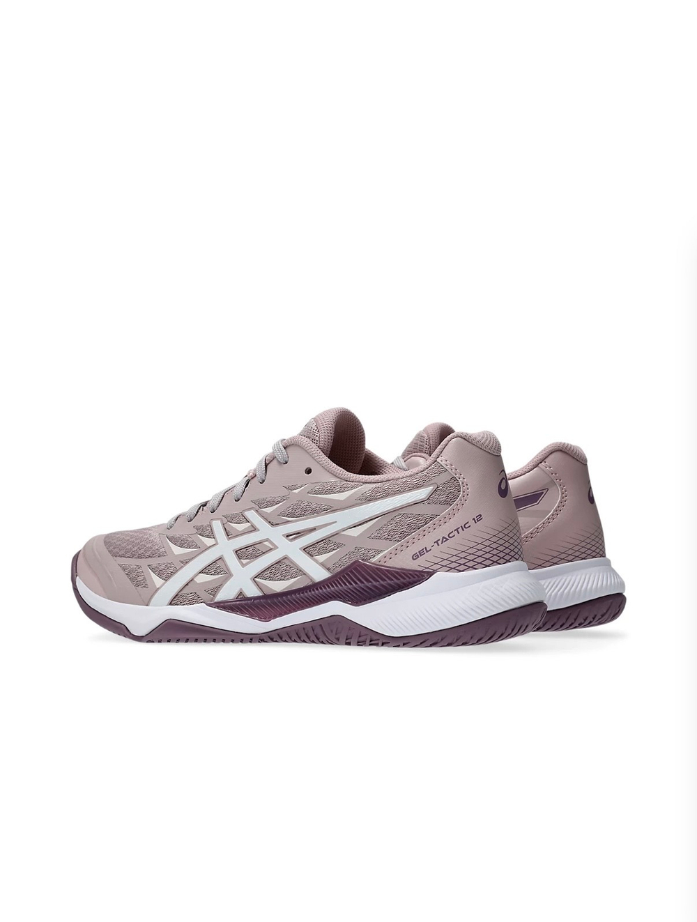 ASICS, GEL-TACTIC 12, WATERSHED ROSE/WHITE, WOMEN, US 8 /EUR 39,5 /UK 6 /СМ 25