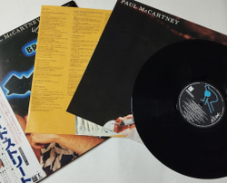 Винтажная виниловая пластинка LP Paul McCartney Give My Regards To Broad Street (Japan 1984) (Obi) (Poster) Silly Love Songs